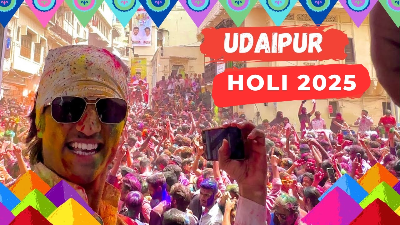 Udaipur holi 2025